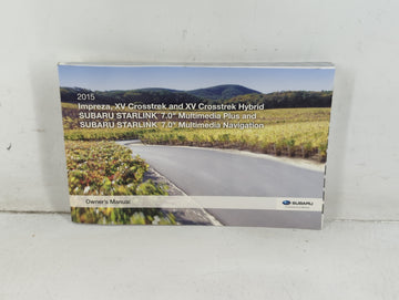 2015 Subaru Impreza Owners Manual Book Guide P/N:B1017BE-B OEM Used Auto Parts - Oemusedautoparts1.com