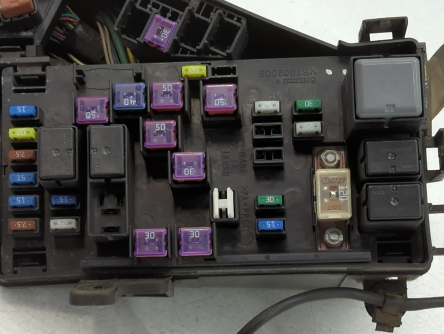 2015 Subaru Impreza Fusebox Fuse Box Panel Relay Module P/N:MB100200B Fits OEM Used Auto Parts - Oemusedautoparts1.com
