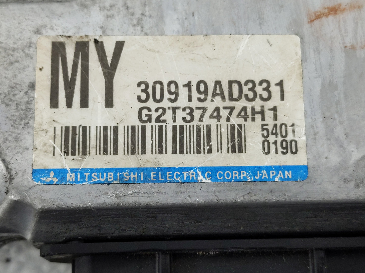 2015 Subaru Legacy PCM Engine Control Computer ECU ECM PCU OEM P/N:G2T37474H1 30919AD331 Fits OEM Used Auto Parts - Oemuseda