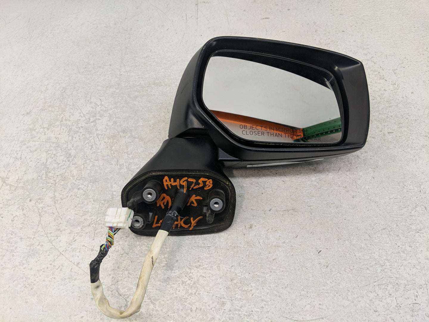 2015-2016 Subaru Legacy Side Mirror Replacement Passenger Right View Door Mirror P/N:A4459 Fits Fits 2015 2016 OEM Used Auto