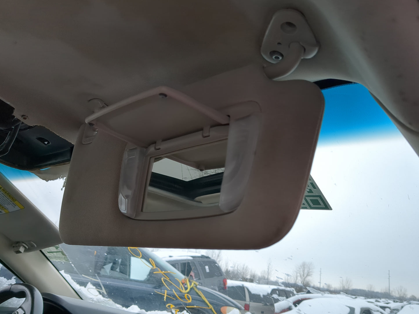 2015-2022 Subaru Legacy Sun Visor Shade Replacement Passenger Right Mirror Fits Fits 2015 2016 2017 2018 2019 2020 2021 2022