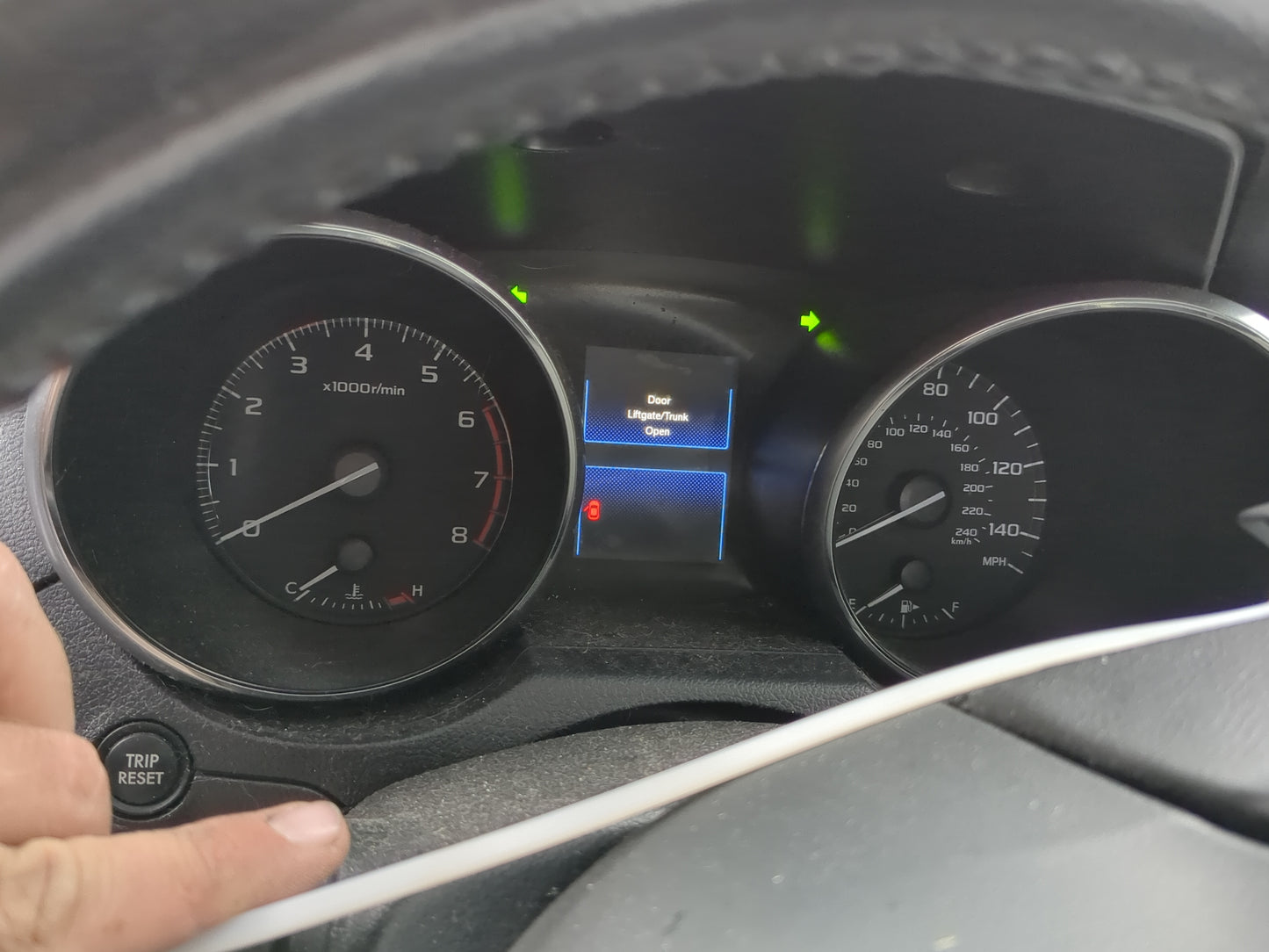 2015 Subaru Legacy Instrument Cluster Speedometer Gauges Fits OEM Used Auto Parts - Oemusedautoparts1.com
