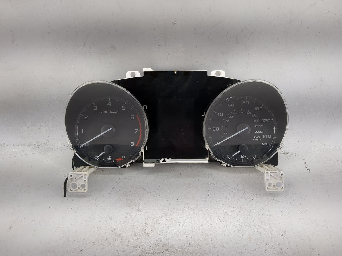 2015 Subaru Legacy Instrument Cluster Speedometer Gauges P/N:85002AL01A Miles:138K Fits OEM Used Auto Parts - Oemusedautopar