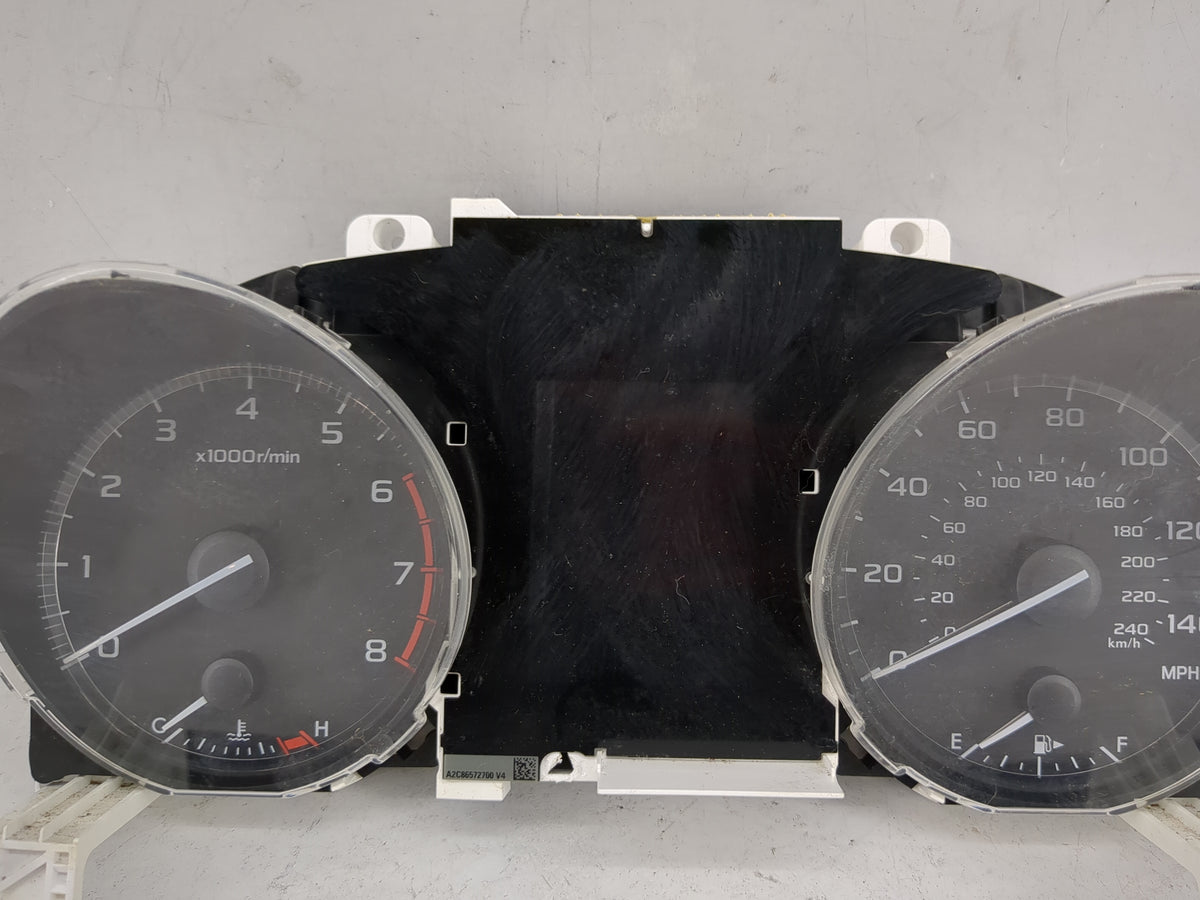 2015 Subaru Legacy Instrument Cluster Speedometer Gauges P/N:85002AL01A Miles:138K Fits OEM Used Auto Parts - Oemusedautopar