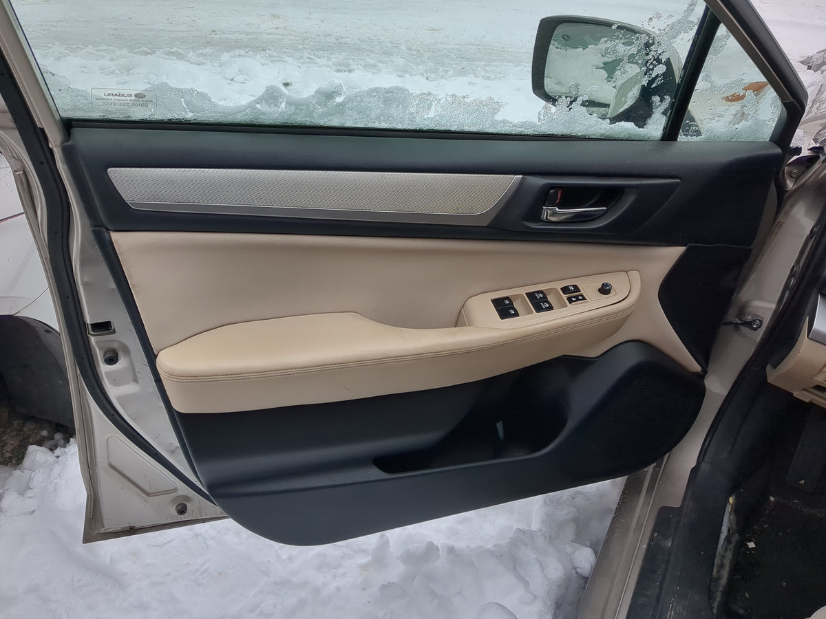2015 Subaru Legacy Front Left Driver Interior Door Panel Trim - Oemusedautoparts1.com