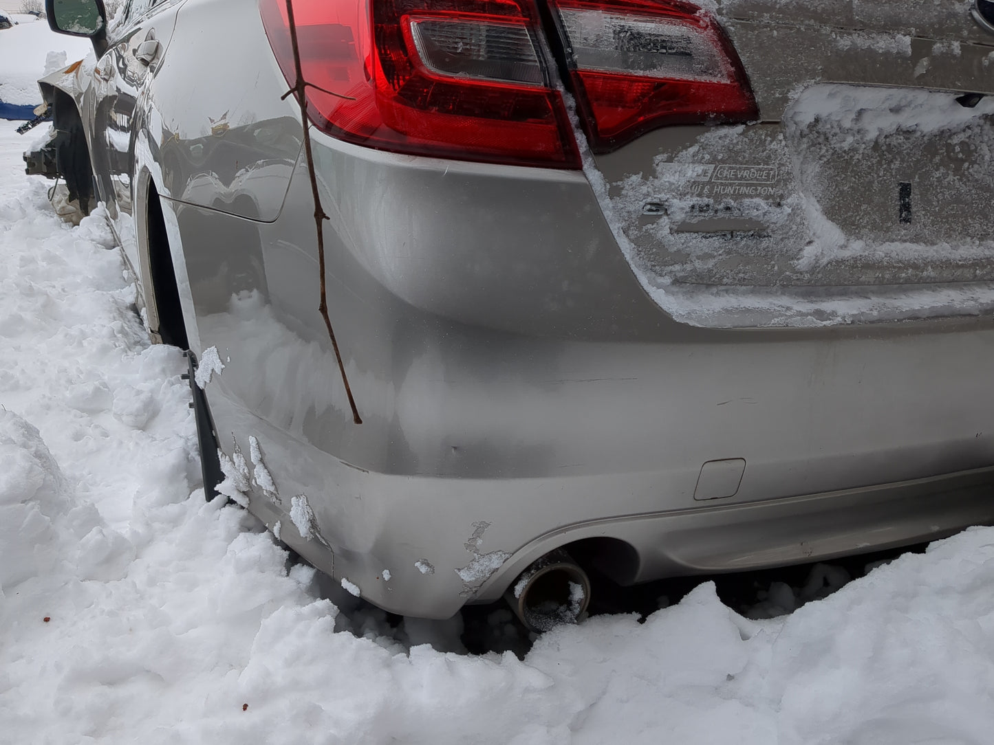 2015-2016 Subaru Legacy Rear Bumper Assembly Oem - Oemusedautoparts1.com
