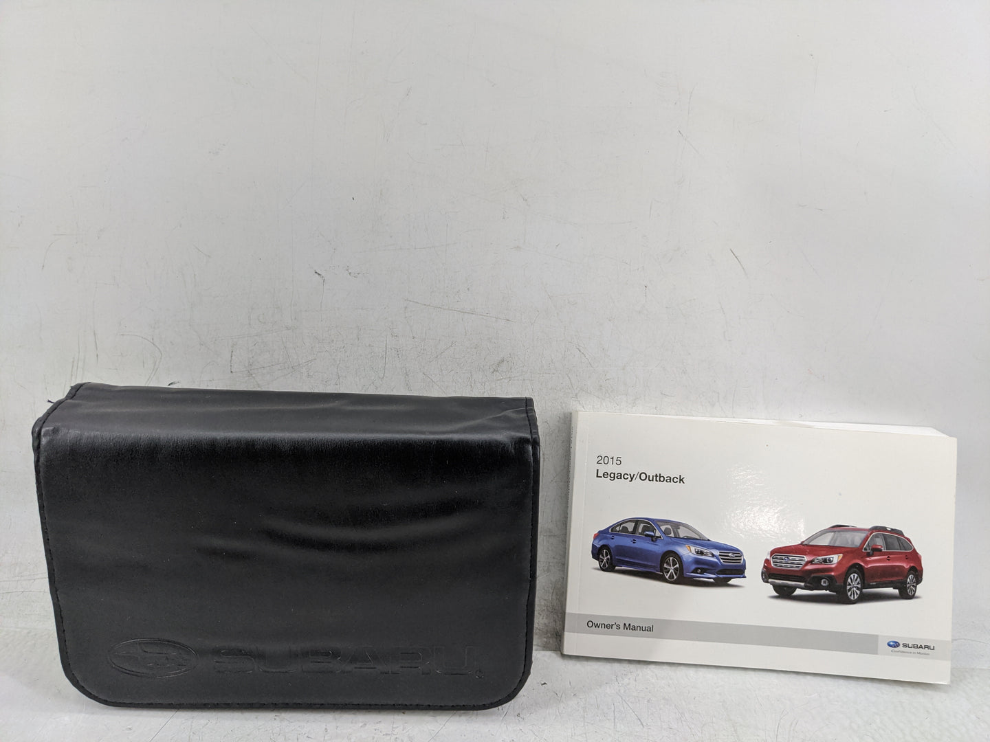 2015 Subaru Legacy Owners Manual Book Guide P/N:MSA5M1504A OEM Used Auto Parts - Oemusedautoparts1.com