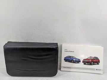 2015 Subaru Legacy Owners Manual Book Guide P/N:MSA5M1504A OEM Used Auto Parts - Oemusedautoparts1.com