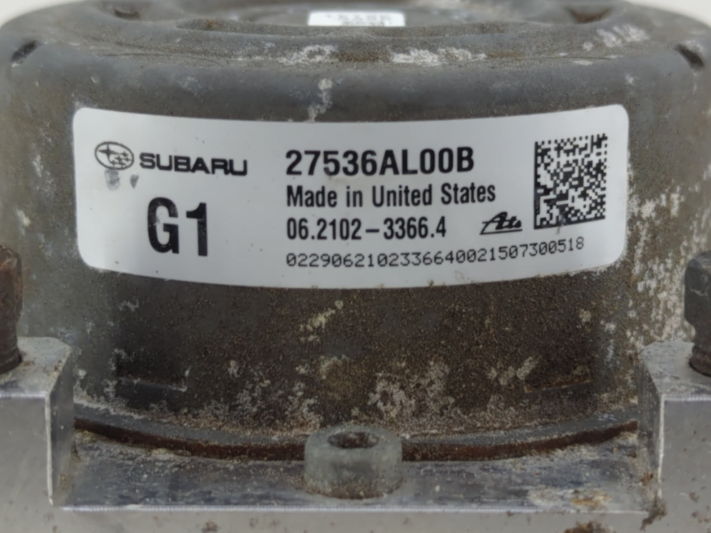 2015 Subaru Legacy ABS Pump Control Module Replacement P/N:27536AL00B Fits OEM Used Auto Parts - Oemusedautoparts1.com