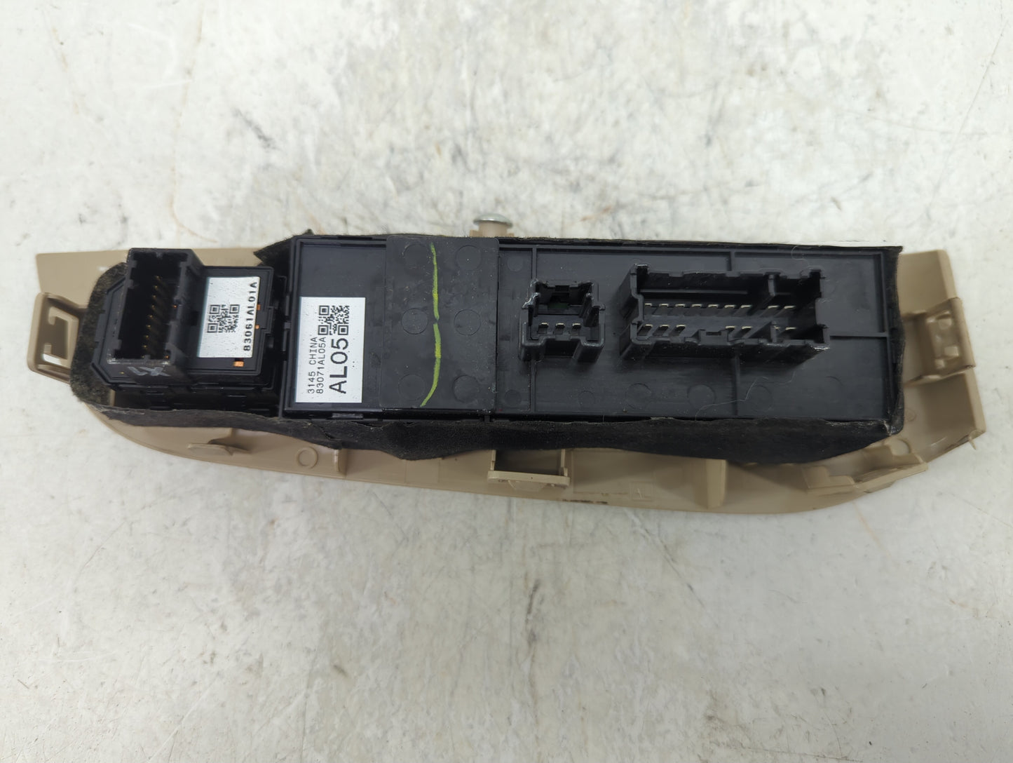 2015-2016 Subaru Legacy Master Power Window Switch Replacement Driver Side Left P/N:83071AL05A Fits Fits 2015 2016 OEM Used 