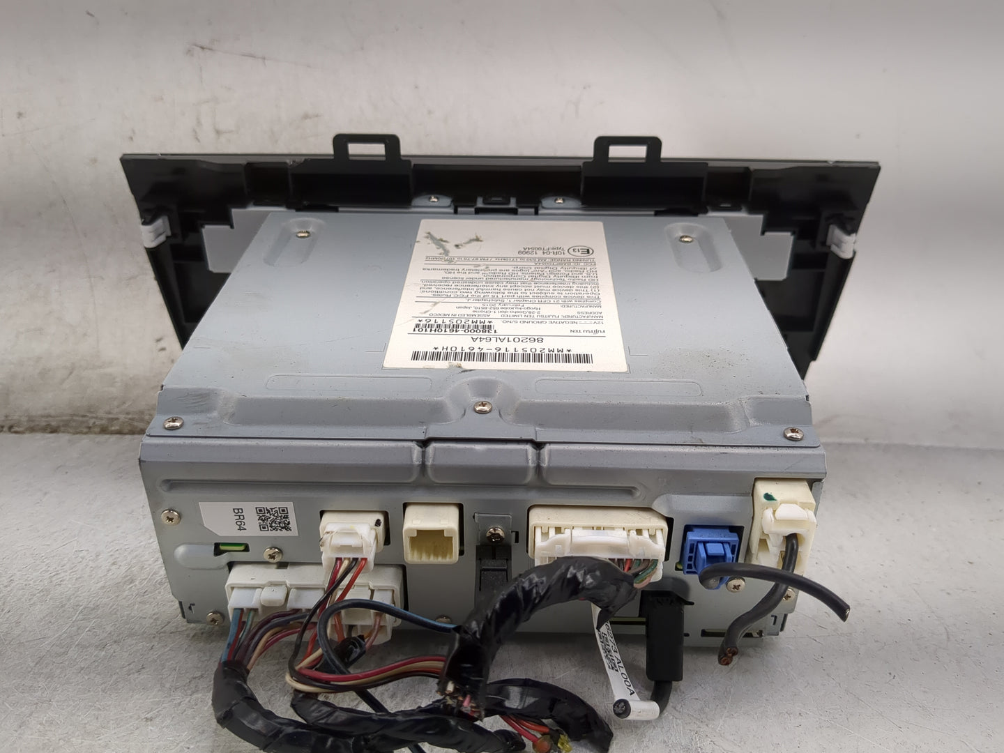 2015 Subaru Legacy Radio AM FM Cd Player Receiver Replacement P/N:86201AL64A BABFT0054A, 138000-46101 Fits OEM Used Auto Par