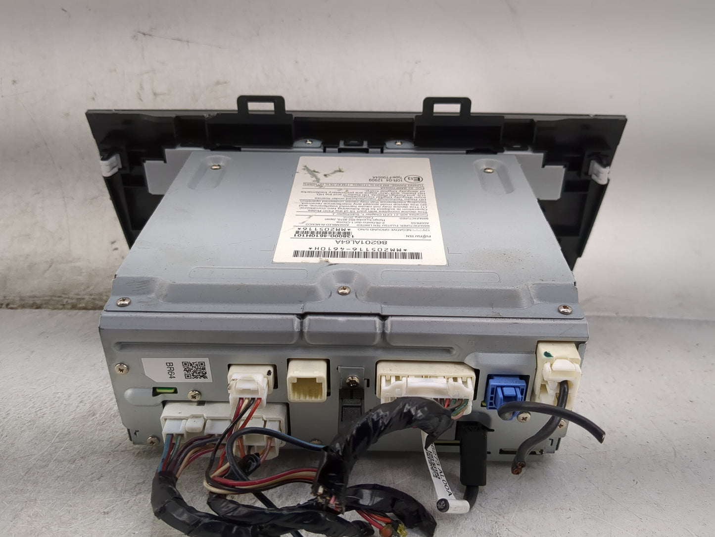 2015 Subaru Legacy Radio AM FM Cd Player Receiver Replacement P/N:86201AL64A BABFT0054A, 138000-46101 Fits OEM Used Auto Par