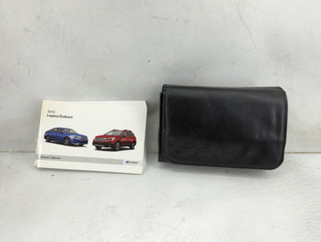 2015 Subaru Legacy Owners Manual Book Guide P/N:A2510BE-E MSA5M1504A OEM Used Auto Parts - Oemusedautoparts1.com