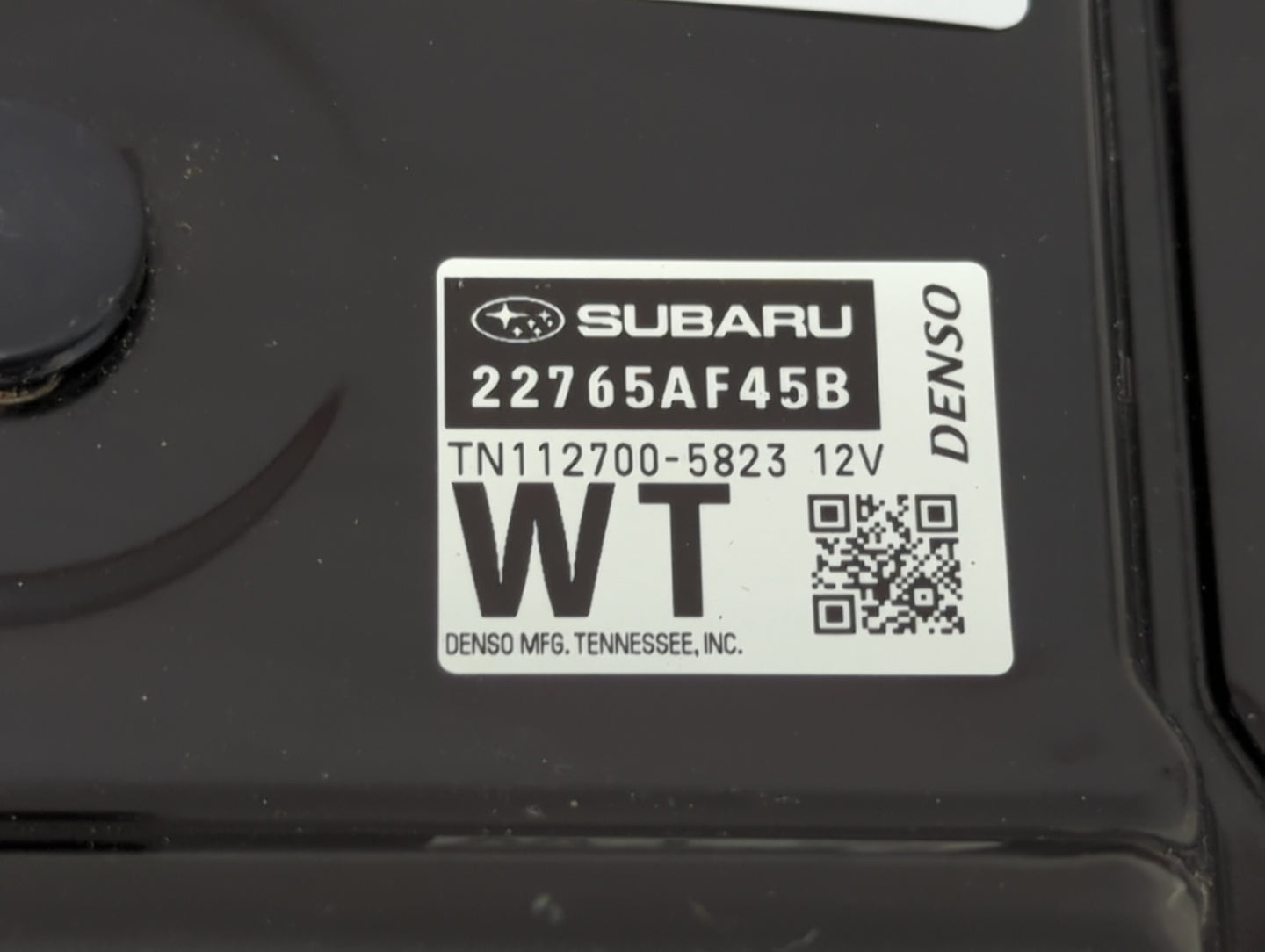 2015 Subaru Legacy PCM Engine Control Computer ECU ECM PCU OEM P/N:22765AF45B TN112700-5823 Fits OEM Used Auto Parts - Oemus