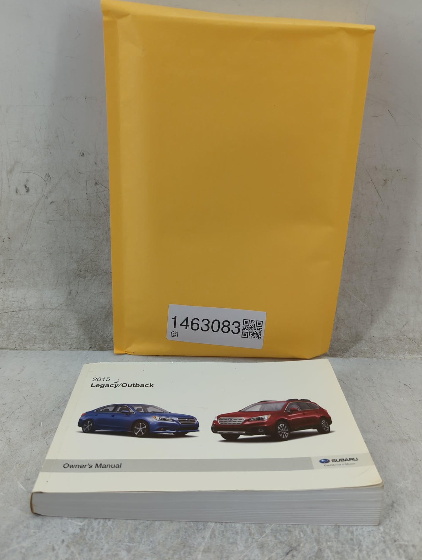 2015 Subaru Legacy Owners Manual Book Guide P/N:A2510BE-A MSA5M1504A OEM Used Auto Parts - Oemusedautoparts1.com