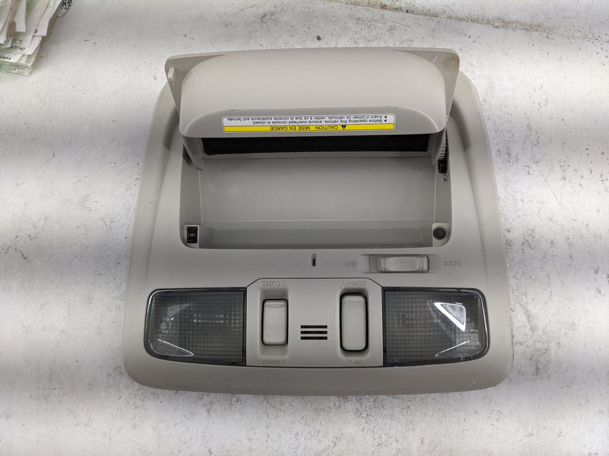 2015 Subaru Legacy Overhead Roof Console Tan - Oemusedautoparts1.com