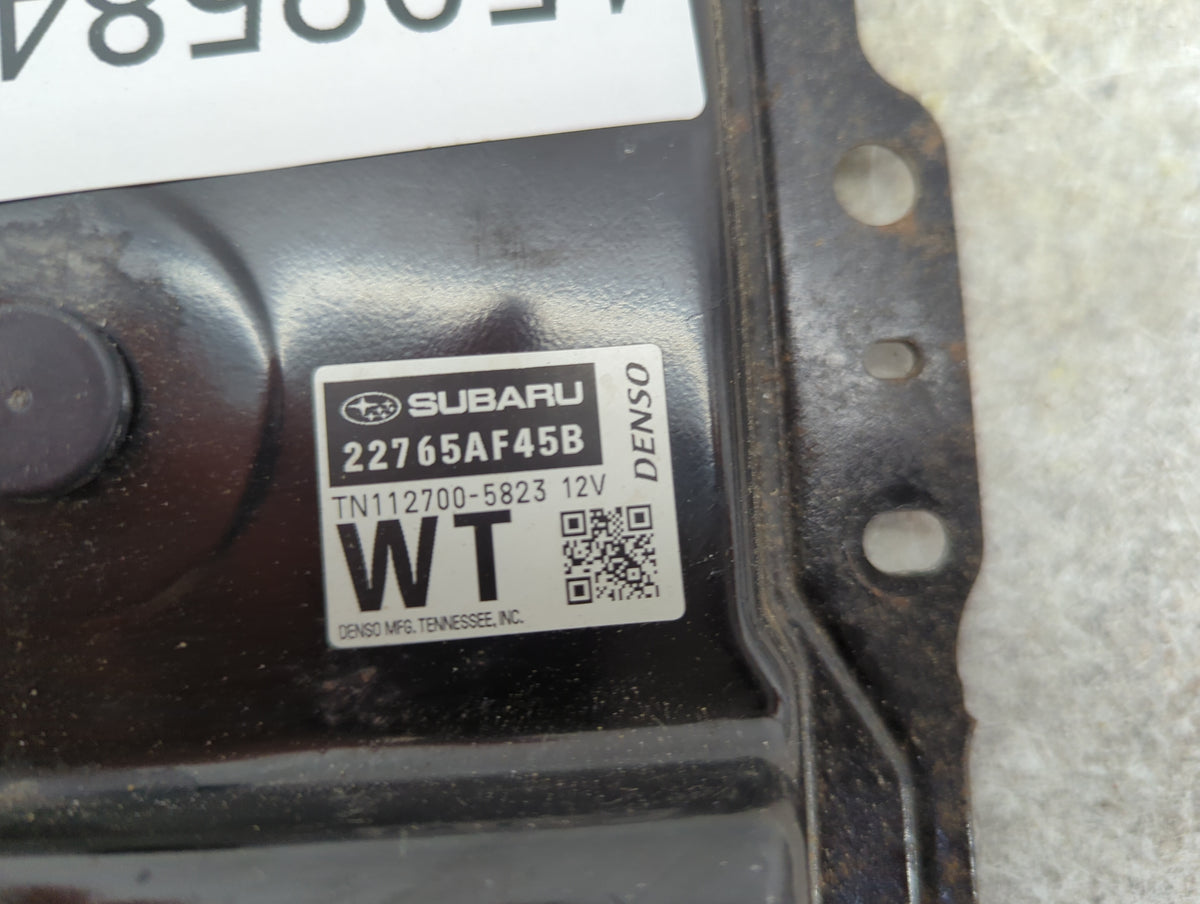 2015 Subaru Legacy PCM Engine Control Computer ECU ECM PCU OEM P/N:22765AF45B TN112700-5823 Fits OEM Used Auto Parts - Oemus