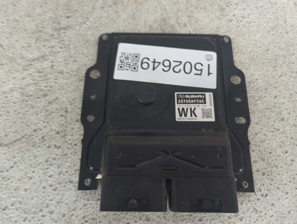 2015 Subaru Legacy PCM Engine Control Computer ECU ECM PCU OEM P/N:22765AF36C TN112700-5745 Fits OEM Used Auto Parts - Oemus