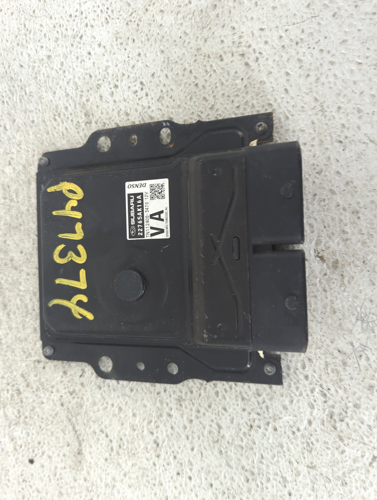 2015 Subaru Legacy PCM Engine Control Computer ECU ECM PCU OEM P/N:22765AK16A TN112800-3470 Fits OEM Used Auto Parts - Oemus