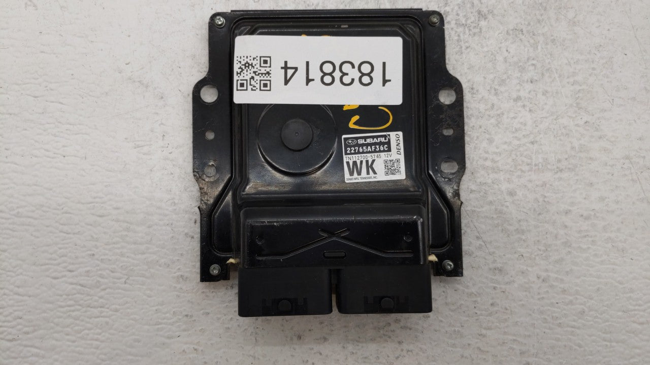 2015 Subaru Legacy PCM Engine Control Computer ECU ECM PCU OEM P/N:2765AF36C 22765AF36A, 22765AF36B Fits OEM Used Auto Parts
