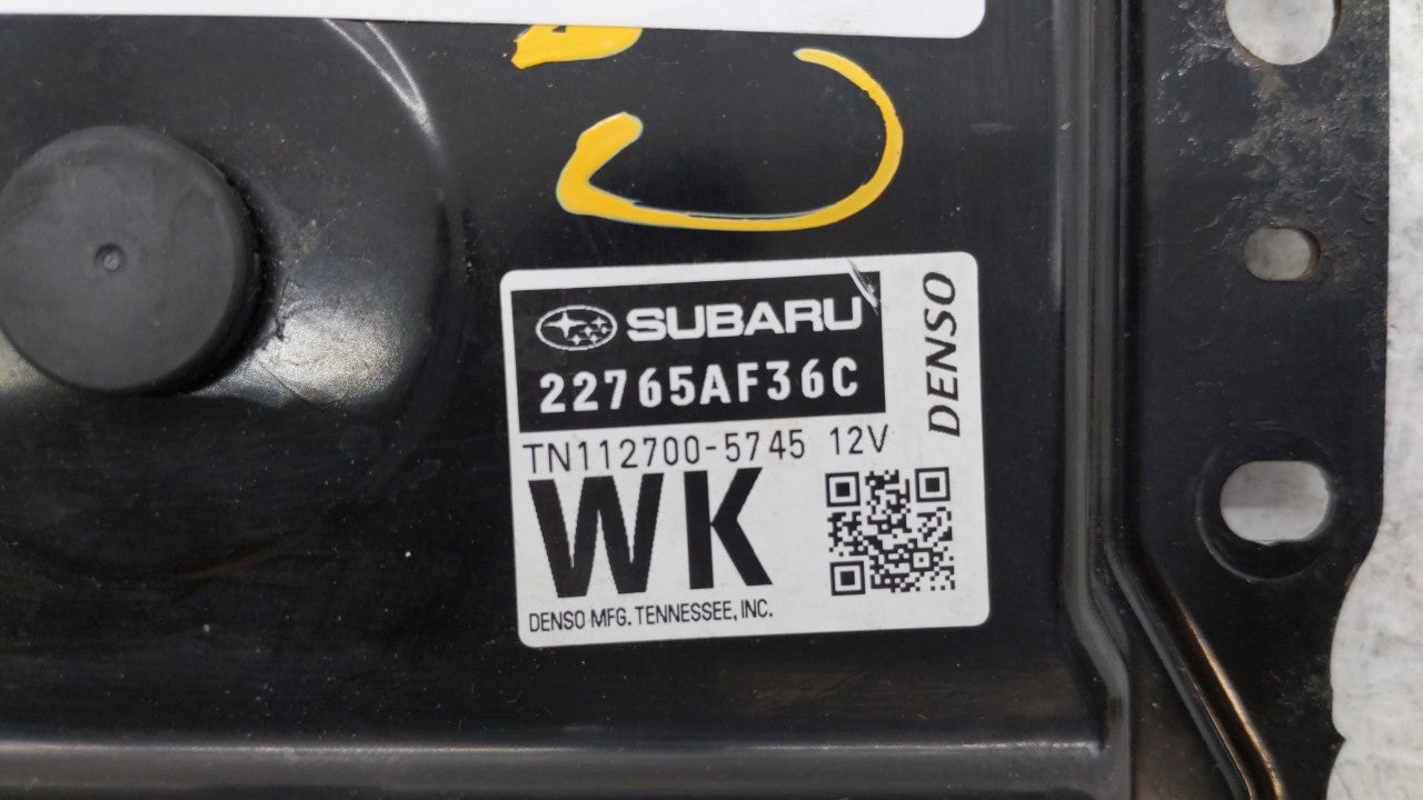 2015 Subaru Legacy PCM Engine Control Computer ECU ECM PCU OEM P/N:2765AF36C 22765AF36A, 22765AF36B Fits OEM Used Auto Parts