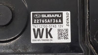 2015 Subaru Legacy PCM Engine Control Computer ECU ECM PCU OEM P/N:22765AK16A 2765AF36C, 22765AF36A, 22765AF36B Fits OEM Use