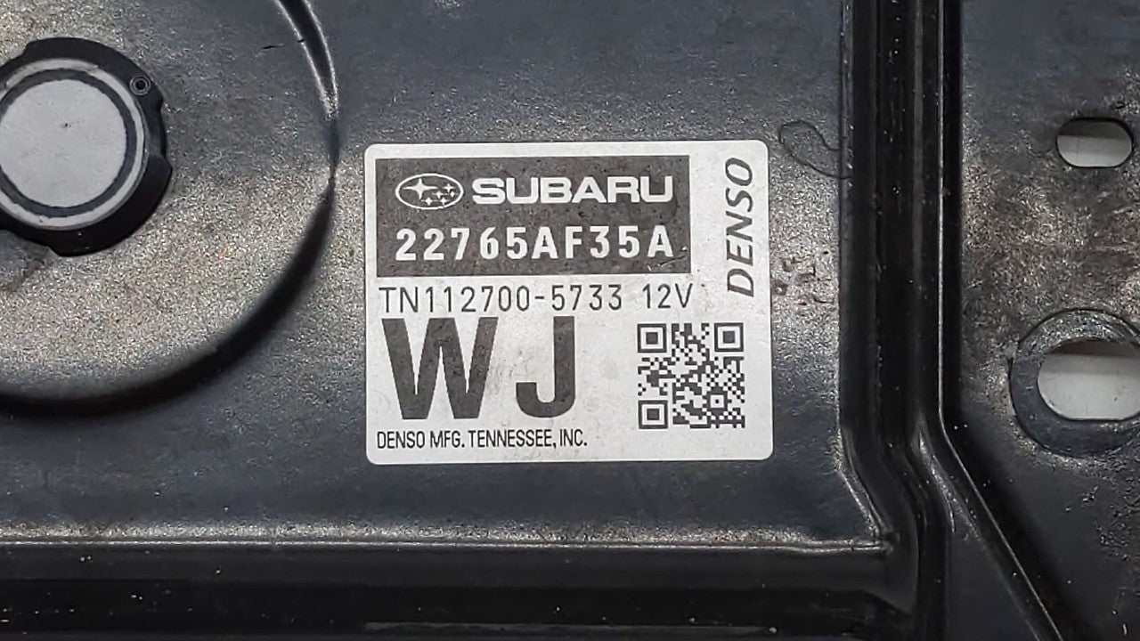 2015 Subaru Legacy PCM Engine Control Computer ECU ECM PCU OEM P/N:22765AF35B 22765AF36B, 22765AF35A, 22765AF35C Fits OEM Us