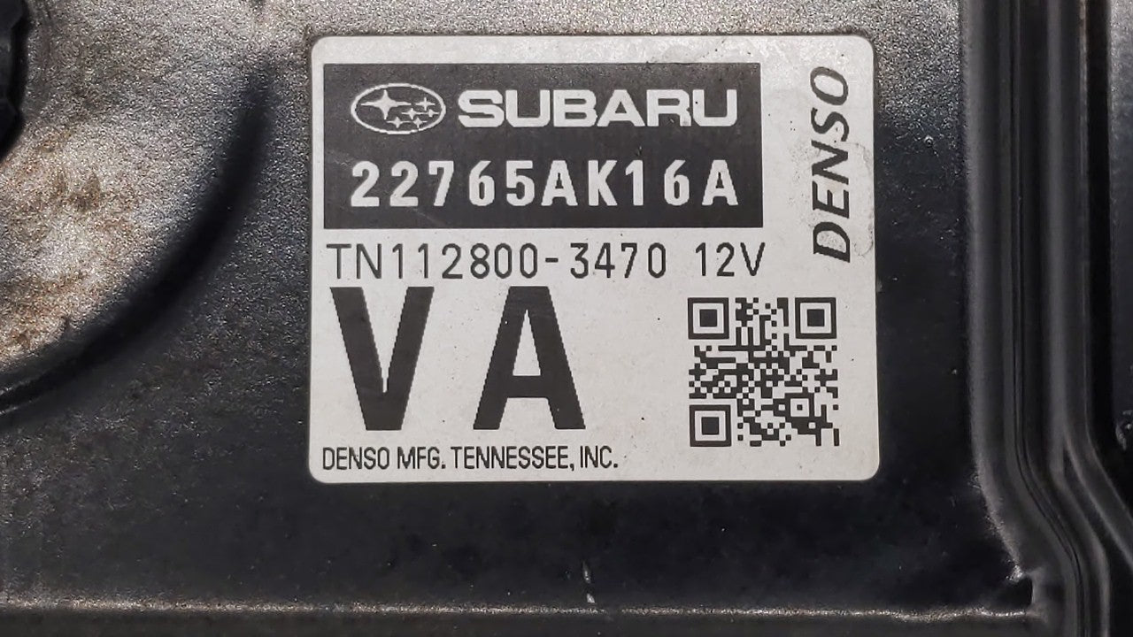 2015 Subaru Legacy PCM Engine Control Computer ECU ECM PCU OEM P/N:22765AK16A 2765AF36C, 22765AF36A, 22765AF36B Fits OEM Use