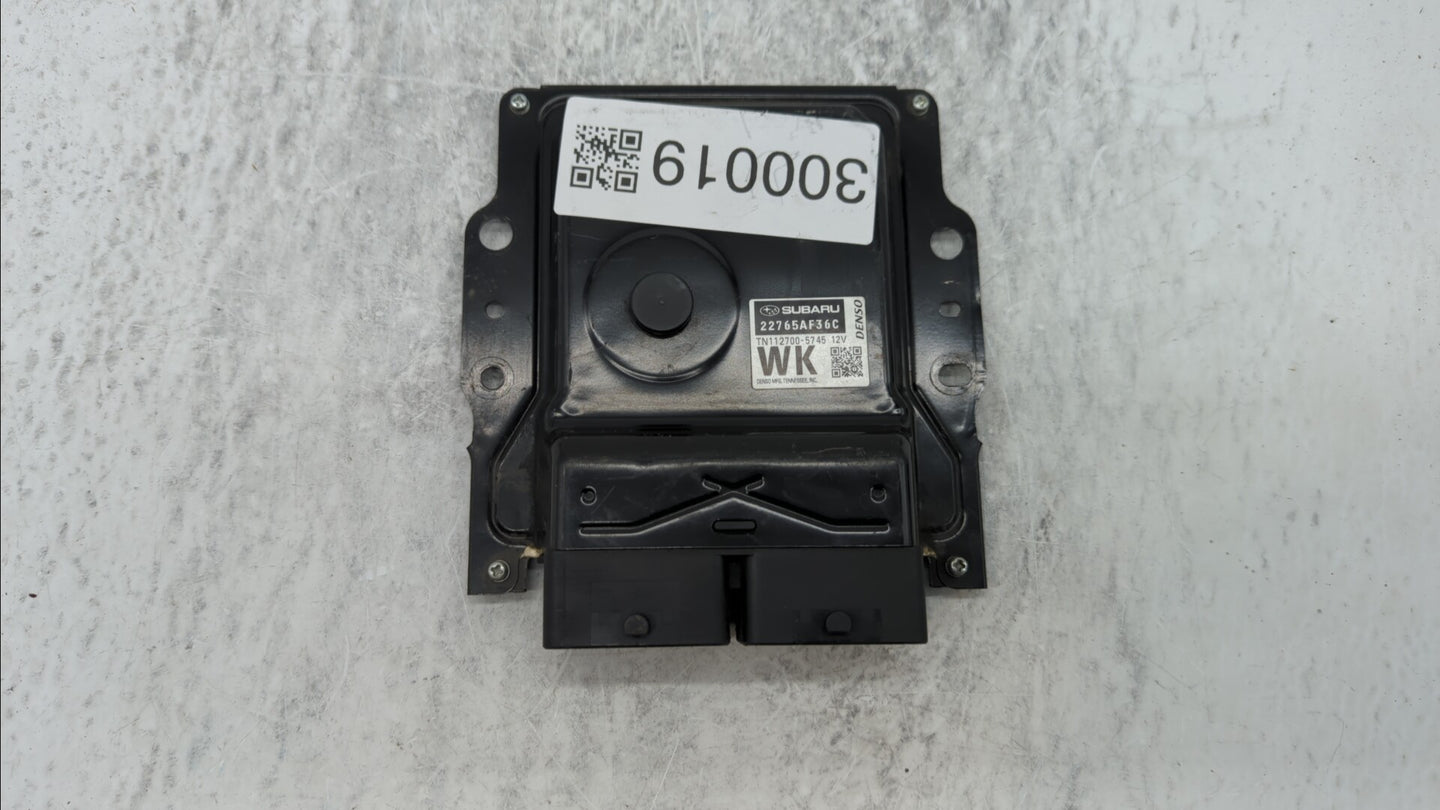 2015 Subaru Legacy PCM Engine Control Computer ECU ECM PCU OEM P/N:22765AF36C 22765AF35B, 22765AF36B, 22765AF35A, 22765AF35C