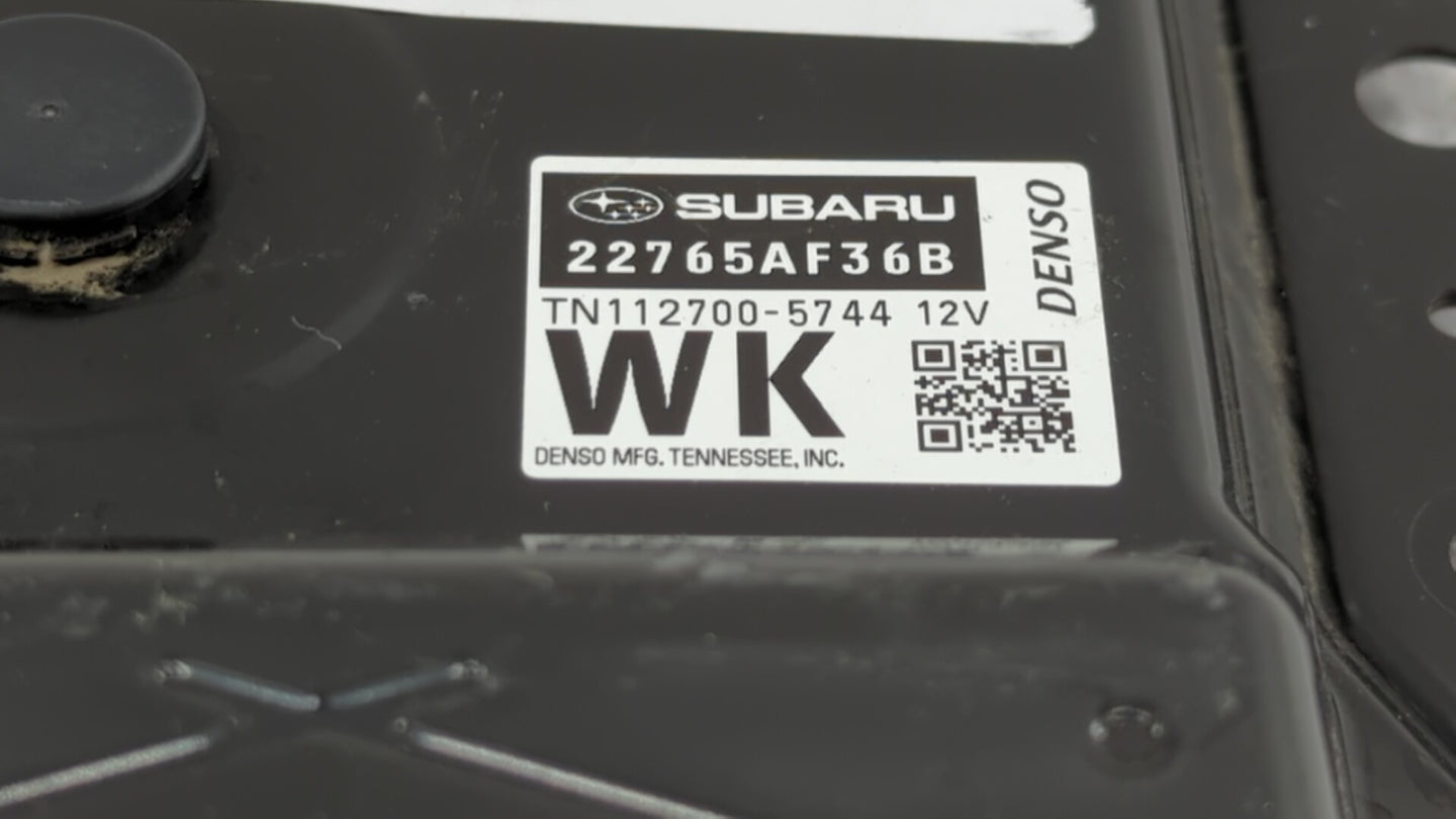 2015 Subaru Legacy PCM Engine Control Computer ECU ECM PCU OEM P/N:22765AK16A 2765AF36C, 22765AF36A, 22765AF36B Fits OEM Use
