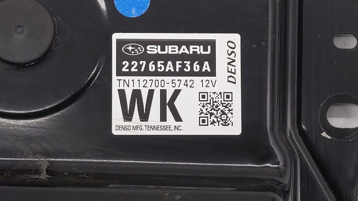 2015 Subaru Legacy PCM Engine Control Computer ECU ECM PCU OEM P/N:22765AK16A 2765AF36C, 22765AF36A, 22765AF36B Fits OEM Use
