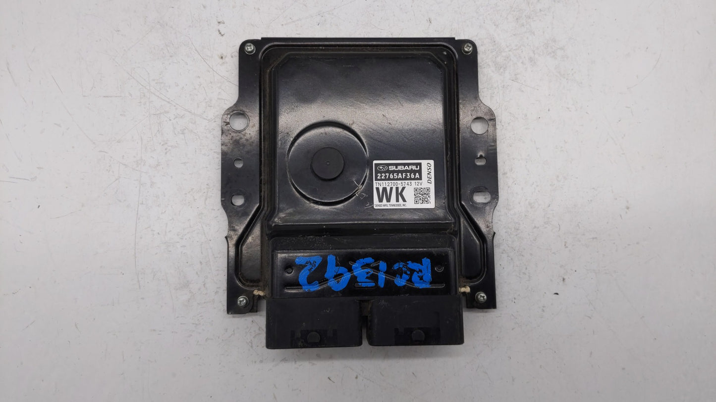 2015 Subaru Legacy PCM Engine Control Computer ECU ECM PCU OEM P/N:22765AF36A 22765AF36C, 22765AF35B, 22765AF36B, 22765AF35A