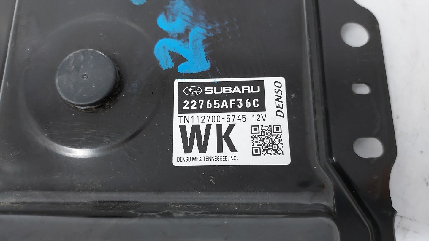 2015 Subaru Legacy PCM Engine Control Computer ECU ECM PCU OEM P/N:22765AK16A 2765AF36C, 22765AF36A, 22765AF36B Fits OEM Use