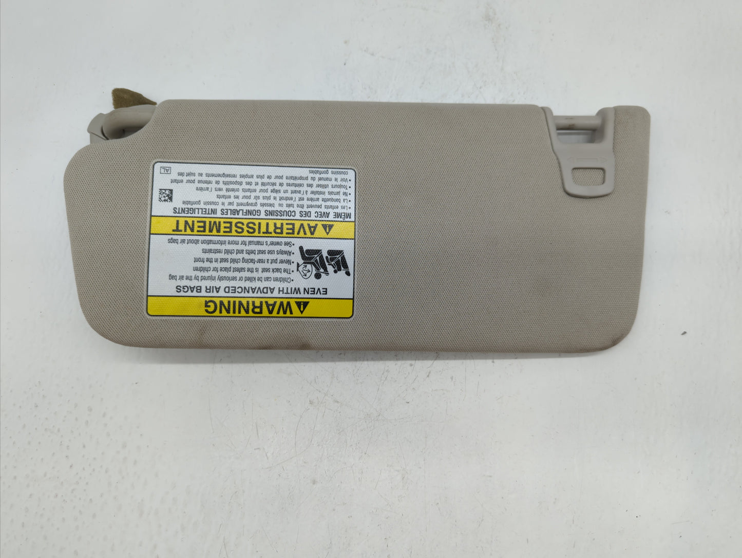 2015-2019 Subaru Legacy Sun Visor Shade Replacement Passenger Right Mirror Fits Fits 2015 2016 2017 2018 2019 OEM Used Auto 