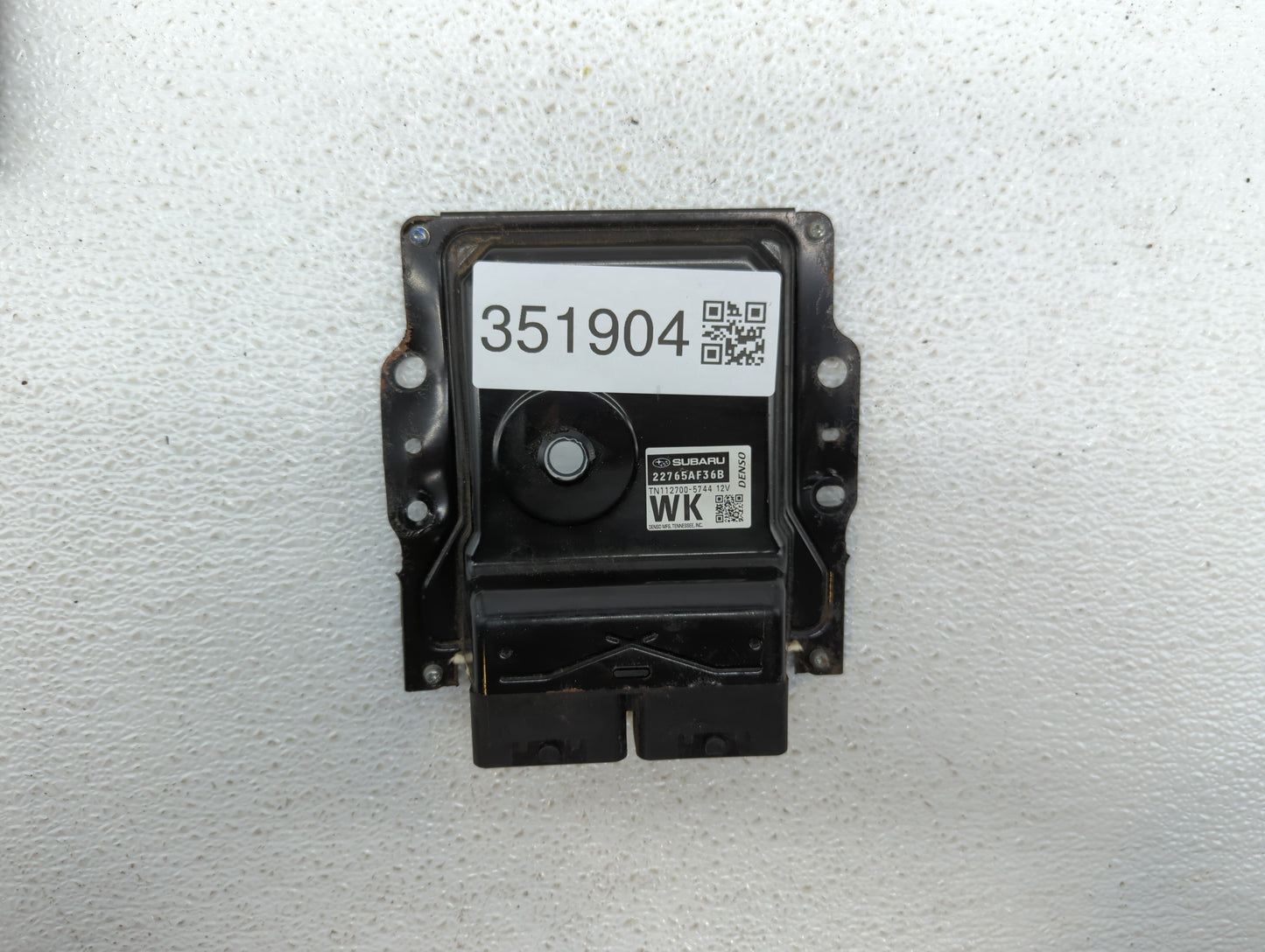 2015 Subaru Legacy PCM Engine Control Computer ECU ECM PCU OEM P/N:22765AF36B 22765AK16A, 2765AF36C, 22765AF36A Fits OEM Use