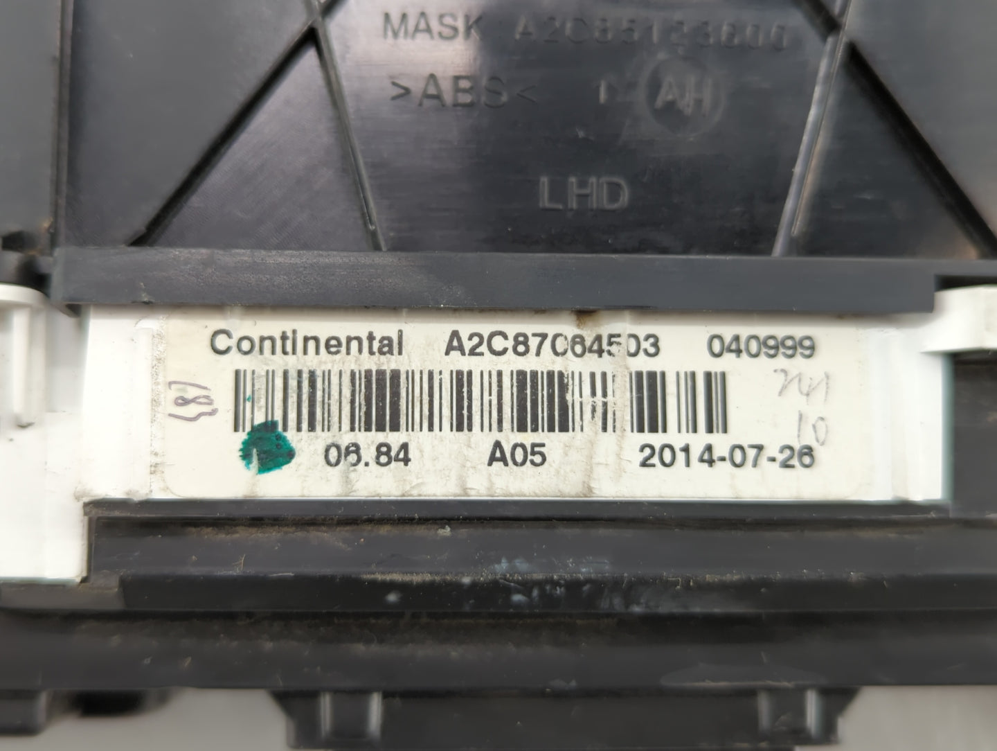 2015 Subaru Legacy Instrument Cluster Speedometer Gauges P/N:A2C87064303 A2C87064503, 85002AL01A Fits OEM Used Auto Parts - 