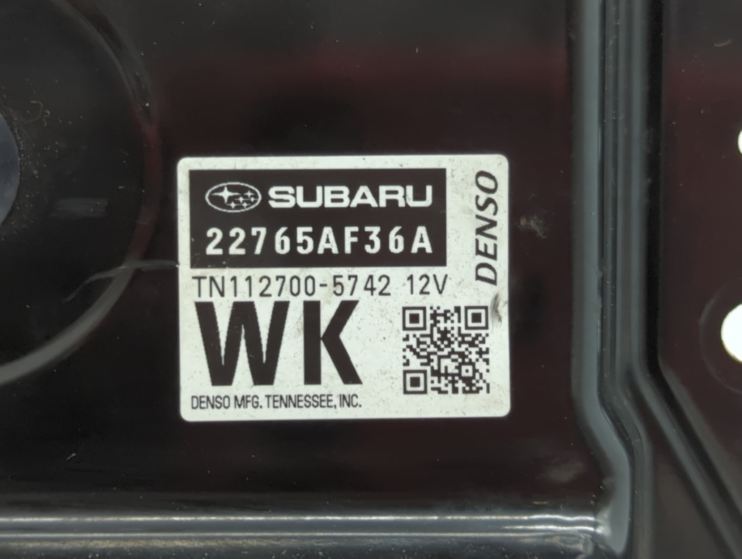 2015 Subaru Legacy PCM Engine Control Computer ECU ECM PCU OEM P/N:22765AF36B 22765AK16A, 2765AF36C, 22765AF36A Fits OEM Use