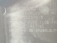 2015 Subaru Legacy Fusebox Fuse Box Panel Relay Module P/N:MB503701B PR103830B, MB901300B Fits OEM Used Auto Parts - Oemused
