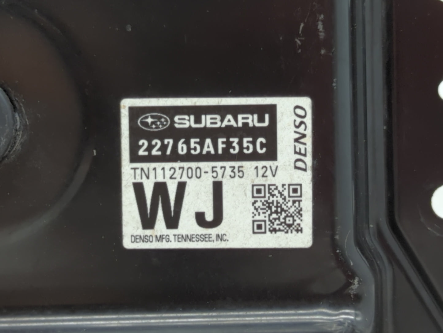 2015 Subaru Legacy PCM Engine Control Computer ECU ECM PCU OEM P/N:22765AF36A 22765AF36C, 22765AF35B, 22765AF36B, 22765AF35A