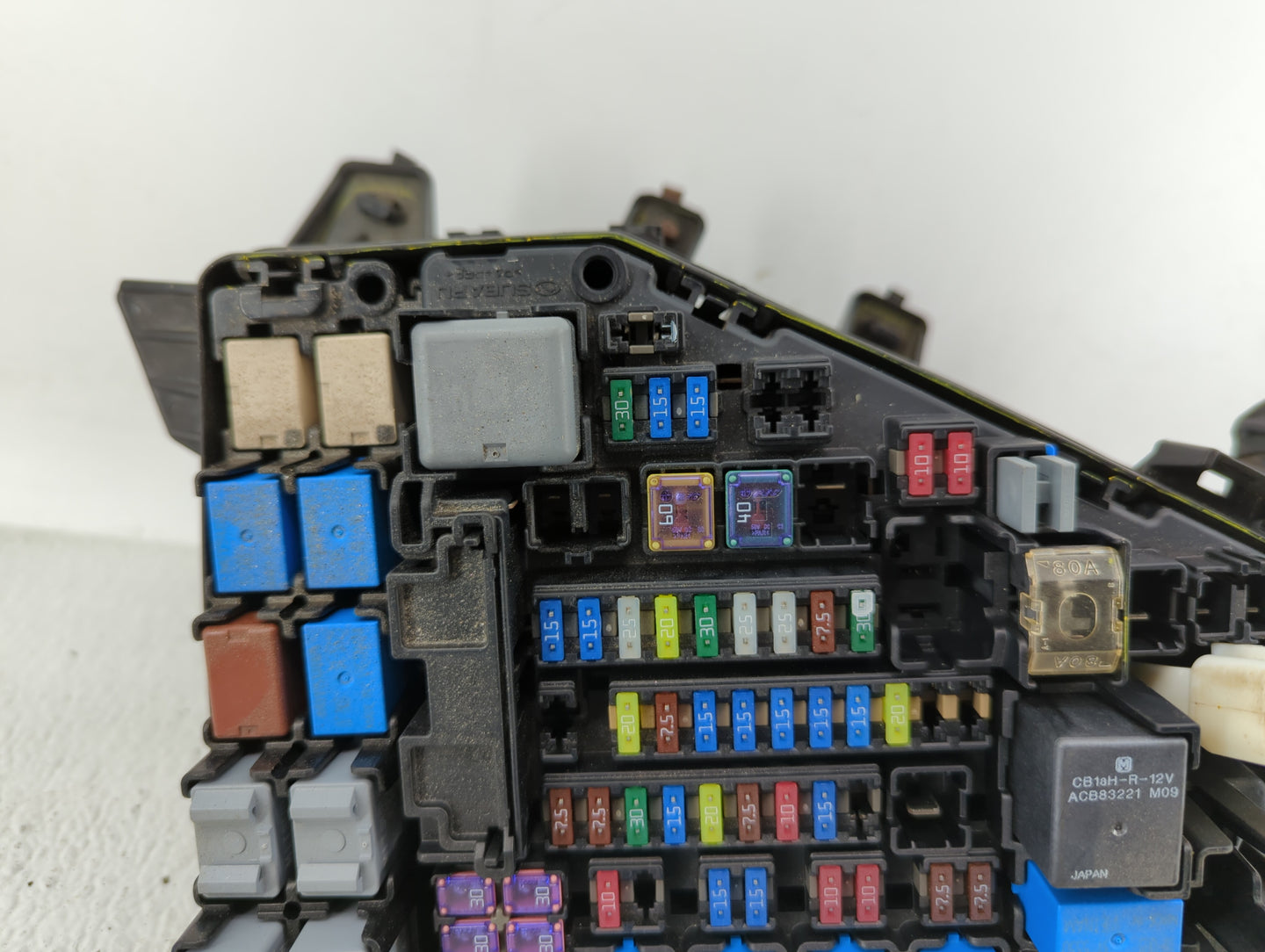 2015 Subaru Legacy Fusebox Fuse Box Panel Relay Module P/N:MB503701B PR103830B, MB901300B Fits OEM Used Auto Parts - Oemused