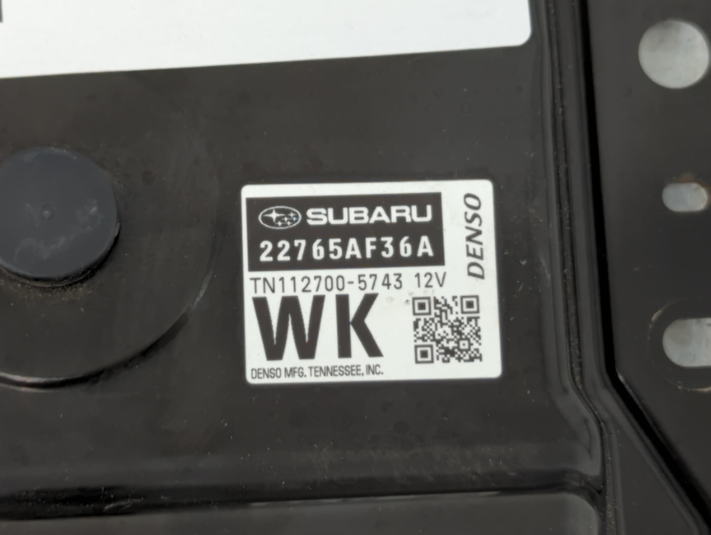 2015 Subaru Legacy PCM Engine Control Computer ECU ECM PCU OEM P/N:22765AF36B 22765AK16A, 2765AF36C, 22765AF36A Fits OEM Use