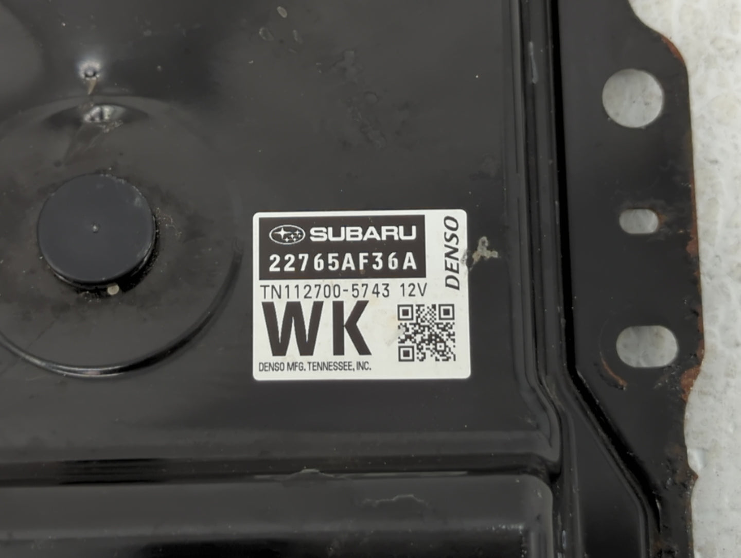 2015 Subaru Legacy PCM Engine Control Computer ECU ECM PCU OEM P/N:22765AF36B 22765AK16A, 2765AF36C, 22765AF36A Fits OEM Use