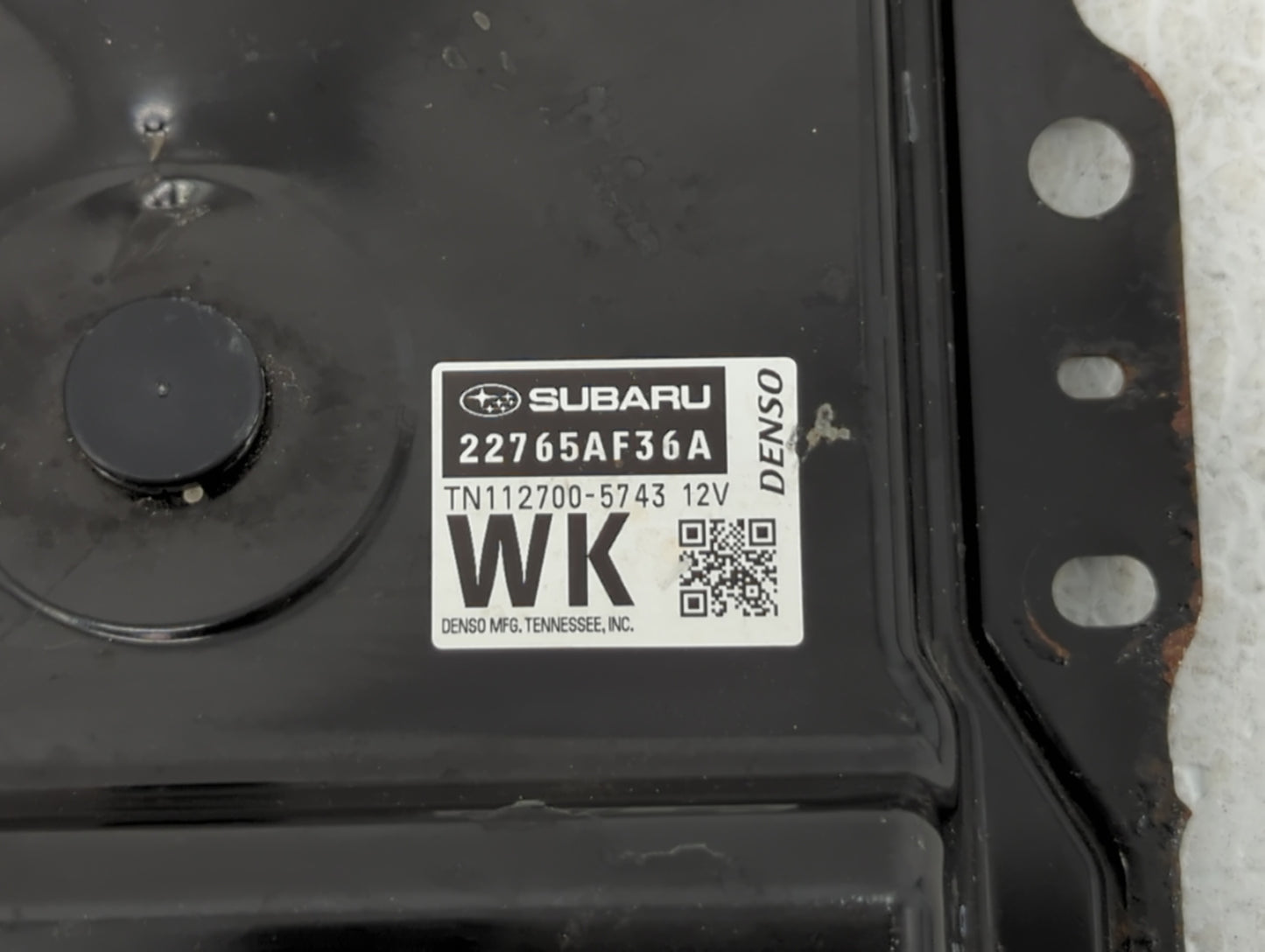 2015 Subaru Legacy PCM Engine Control Computer ECU ECM PCU OEM P/N:22765AF36B 22765AK16A, 2765AF36C, 22765AF36A Fits OEM Use