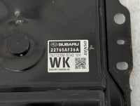 2015 Subaru Legacy PCM Engine Control Computer ECU ECM PCU OEM P/N:22765AF36B 22765AK16A, 2765AF36C, 22765AF36A Fits OEM Use