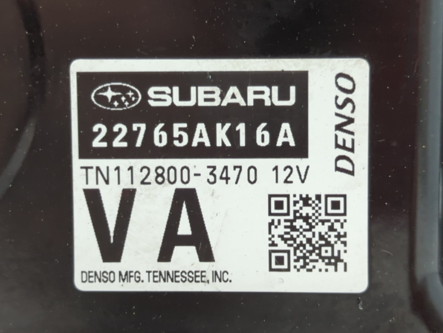 2015 Subaru Legacy PCM Engine Control Computer ECU ECM PCU OEM P/N:22765AK16A 22765AF35C Fits OEM Used Auto Parts - Oemuseda