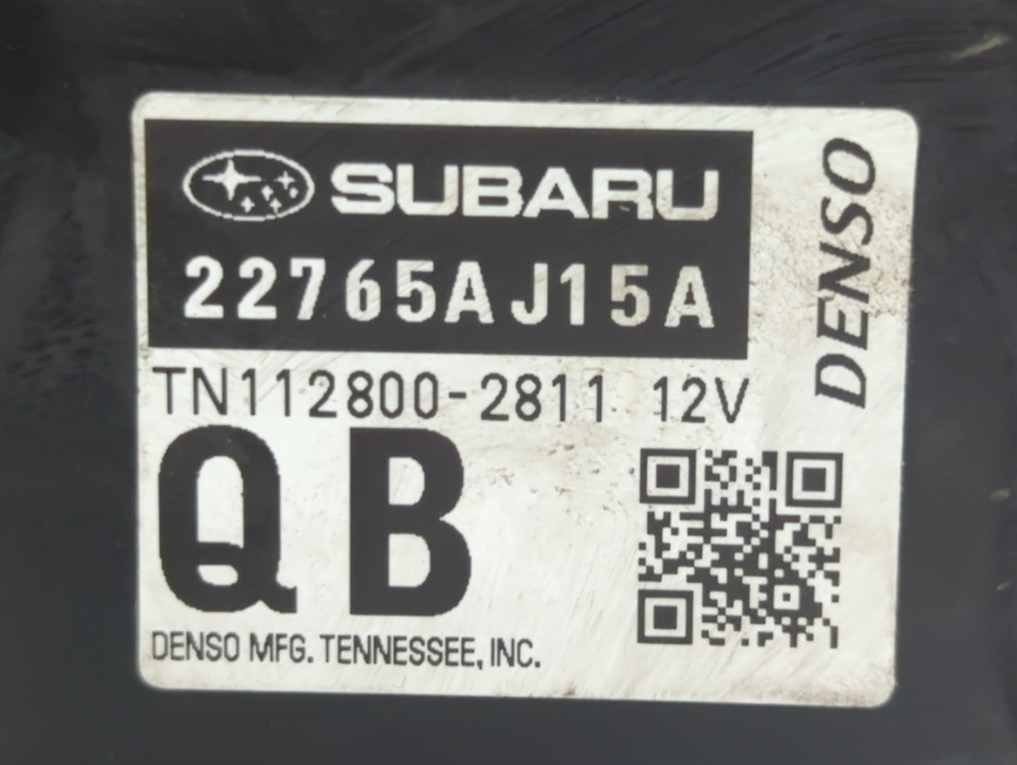 2015 Subaru Legacy PCM Engine Control Computer ECU ECM PCU OEM P/N:22765AJ15A 22765AF35C, 22765AF35A, 22765AF36A, 22765AF36C