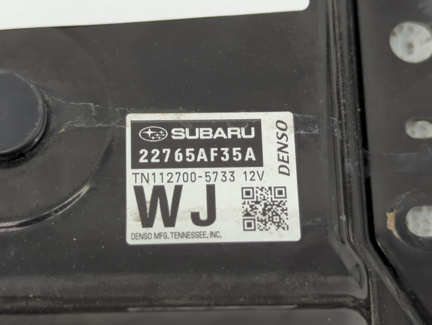 2015 Subaru Legacy PCM Engine Control Computer ECU ECM PCU OEM P/N:22765AJ15A 22765AF35C, 22765AF35A, 22765AF36A, 22765AF36C