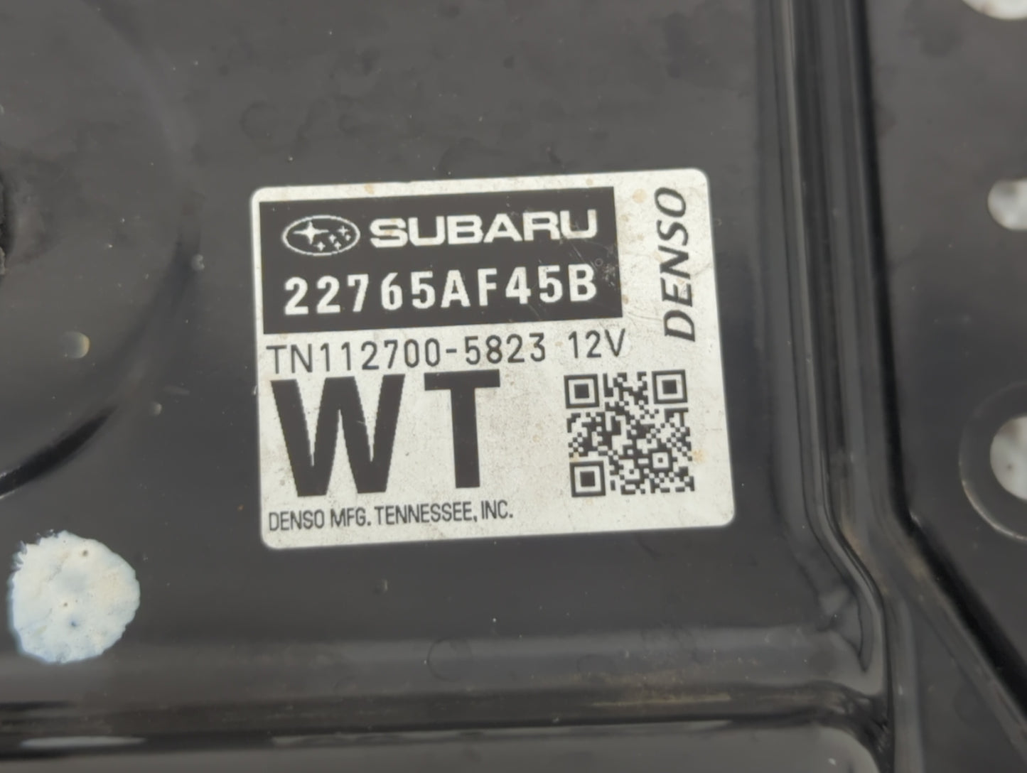 2015 Subaru Legacy PCM Engine Control Computer ECU ECM PCU OEM P/N:22765AF45A 22765AF45B, 22965AF45A Fits OEM Used Auto Part