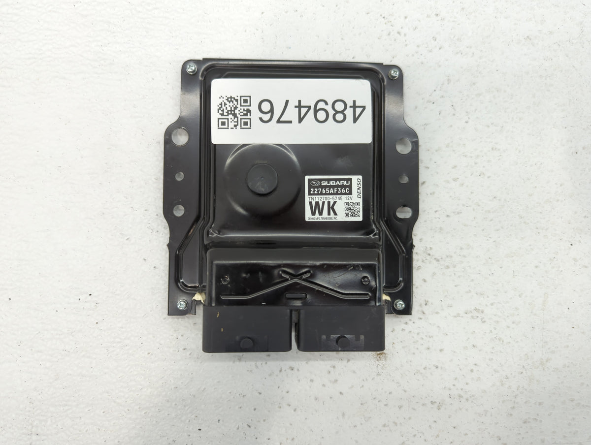 2015 Subaru Legacy PCM Engine Control Computer ECU ECM PCU OEM P/N:22765AF36C 22765AK16A, 22765AF35C OEM Used Auto Parts - O