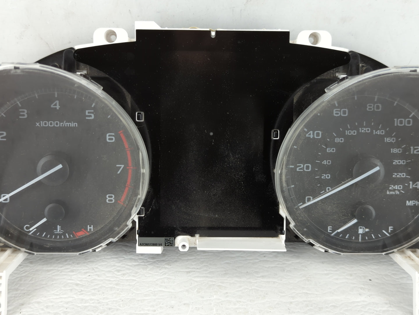 2015 Subaru Legacy Instrument Cluster Speedometer Gauges P/N:85003AL00A Fits OEM Used Auto Parts - Oemusedautoparts1.com